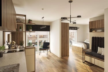 1 bed studio, Brougham Hayes, City Centre, Bath, BA23GF - Image 15